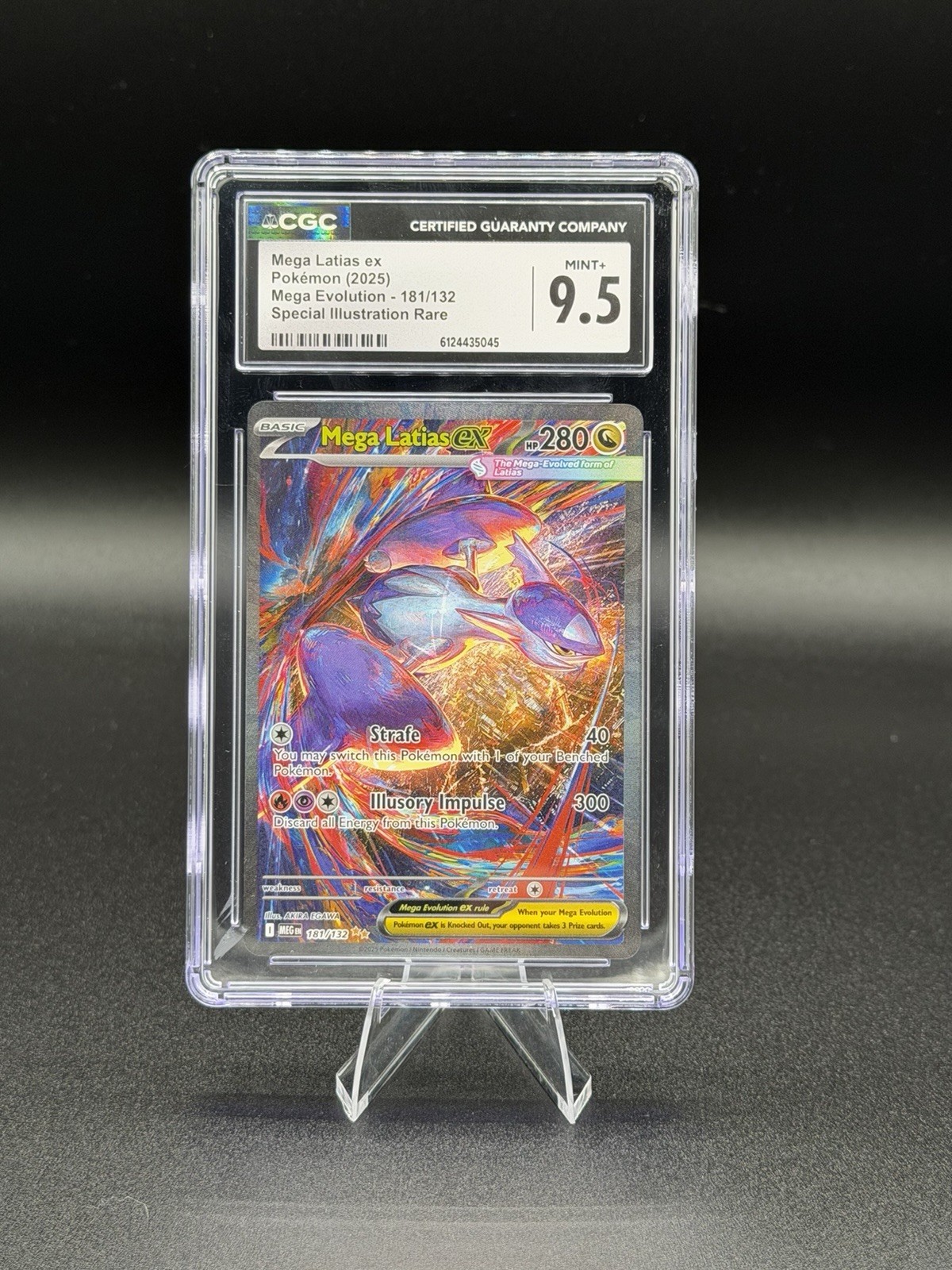 [CGC10] Pokemon Mega Latias EX  181/132 Special Illustration Rare Mega Evolution