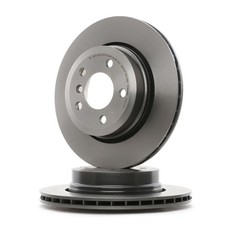 2x BREMBO Disque de frein Arrière pour BMW X3 (E83) 320mm 09.9573.11