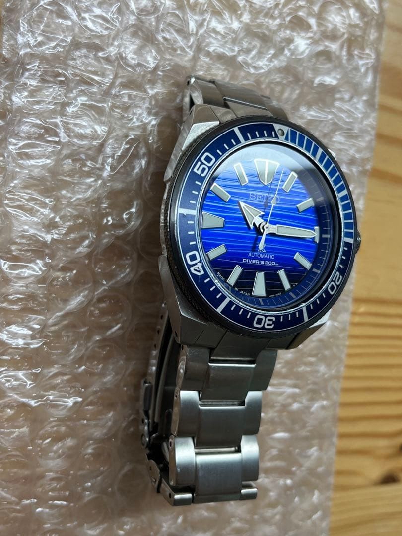 MONTRE SEIKO PROSPEX Samurai 4R35-02C2 Save the Ocean Special Edition EUR 613,21 - FR