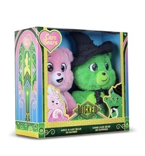 Care Bears x Wicked Plush 2-Pack Love-a-Lot Glinda & Good Luck Elphaba Box Set