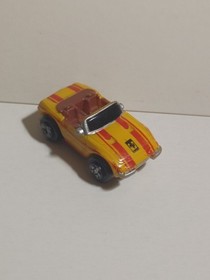 Vintage Galoob Micro Machines Ferrari Daytona Spyder Convertible-Yellow & Red