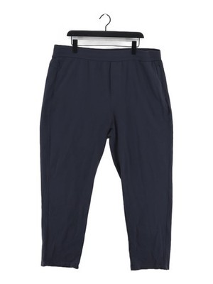 Public Rec Herren Sporthose W 42 in blau Nylon mit Elasthan Jogginghose