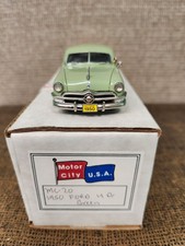 Motor City Usa 143 Mc-10 1950 Ford Custom Hardtop 4-door - Green