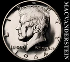 1964 Kennedy Half Dollar- Silver- Choice Gem Proof Luster- No Reserve #K410