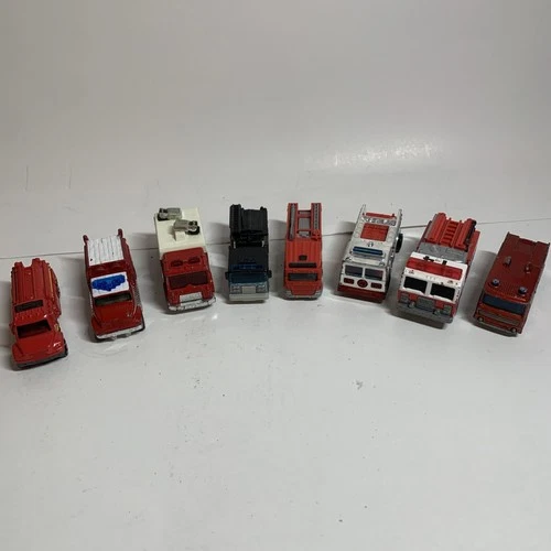 Mattel Hot Wheels & Matchbox Fire Trucks Some Vintage