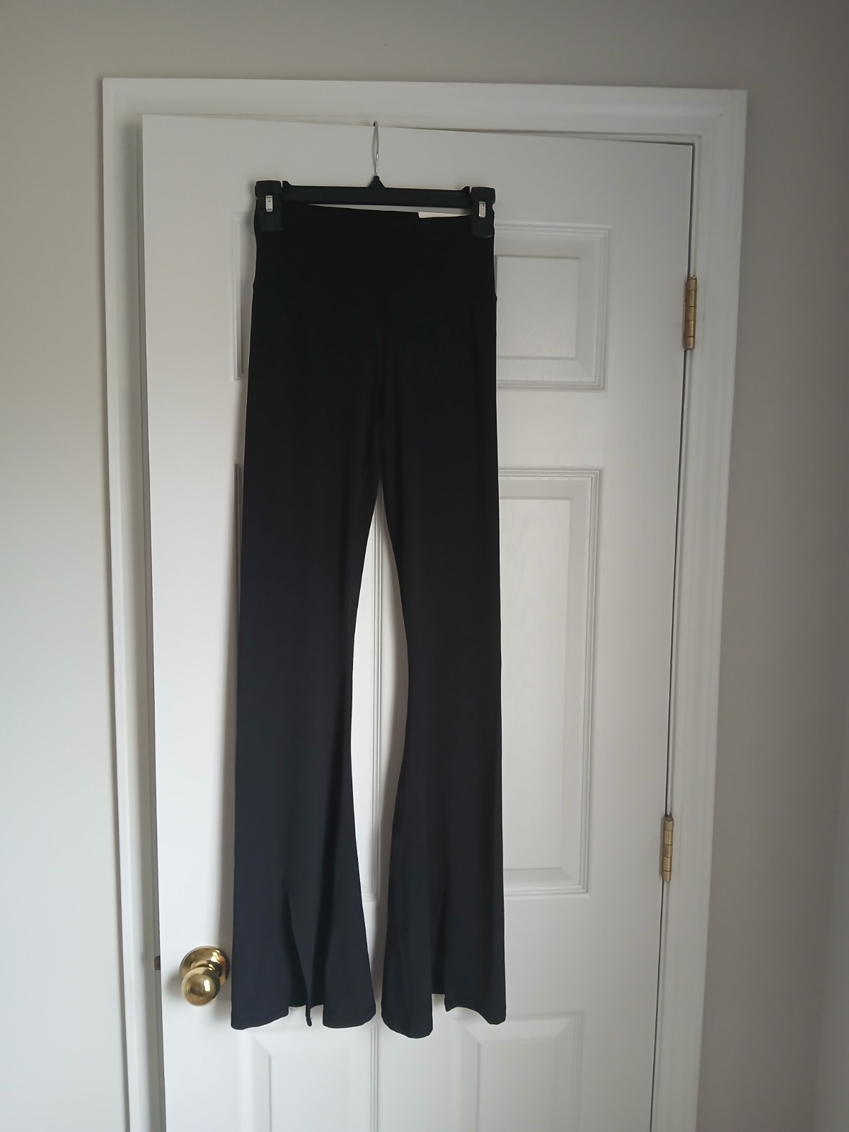 OFFLINE Aerie Real Me Xtra Flare Leggings Medium Long Black High Rise Yoga Pants