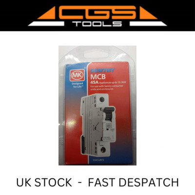 MK Sentry 45 Amp Miniatur-Leistungsschalter MCB 5945SRP2