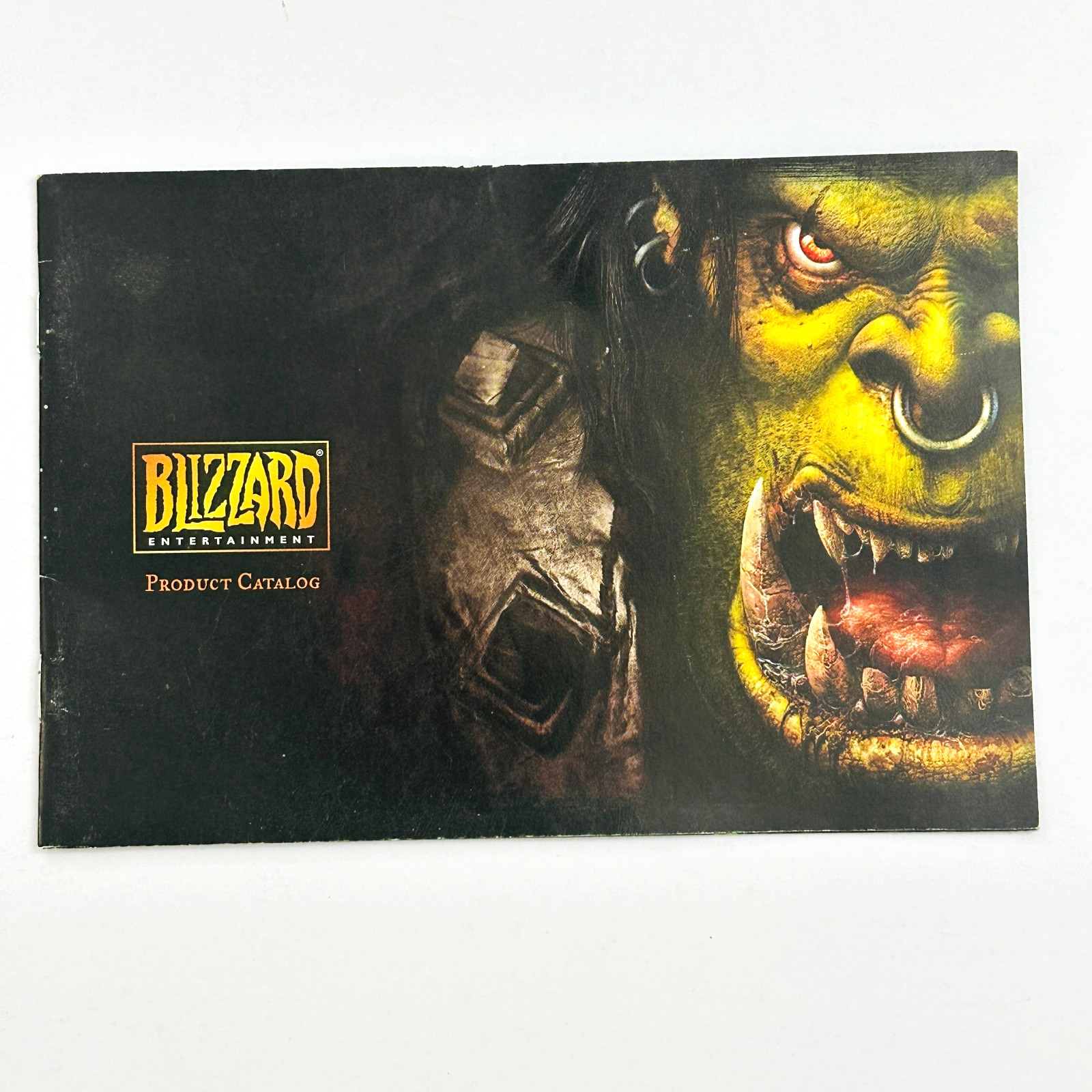 Blizzard Product Catalog 2002 Orc Cover w/ World of Warcraft Diablo StarCraft +