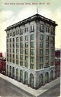 Butte MT New State Savings Bank DB Postcard UNPOSTED — photo 1