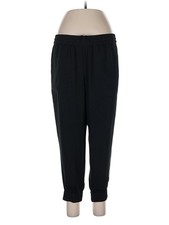 Ann Taylor Women Black Track Pants L Petites