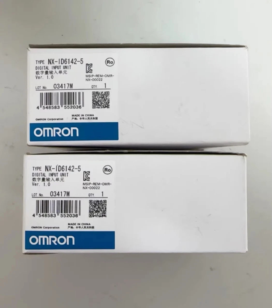 Brand New Omron Digital Input Unit NX-ID6142-5 NXID61425