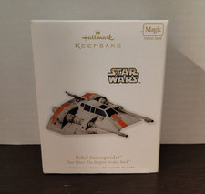 Rebel Snowspeeder 2010 Magic Edition STAR WARS Hallmark Ornament MIB NEW