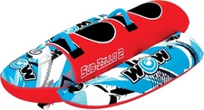Wow Super Sub 2 Person Youth And Adults Inflatable Boat Towable Tube