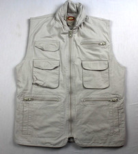 Vintage Banana Republic Full Zip Utility Safari Photography Vest Size Medium