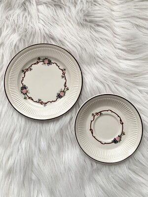 Syracuse China Floral Dishware Set Vintage
