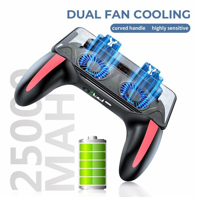 H10 Wireless PUBG Four Finger Mobile Game Controller 