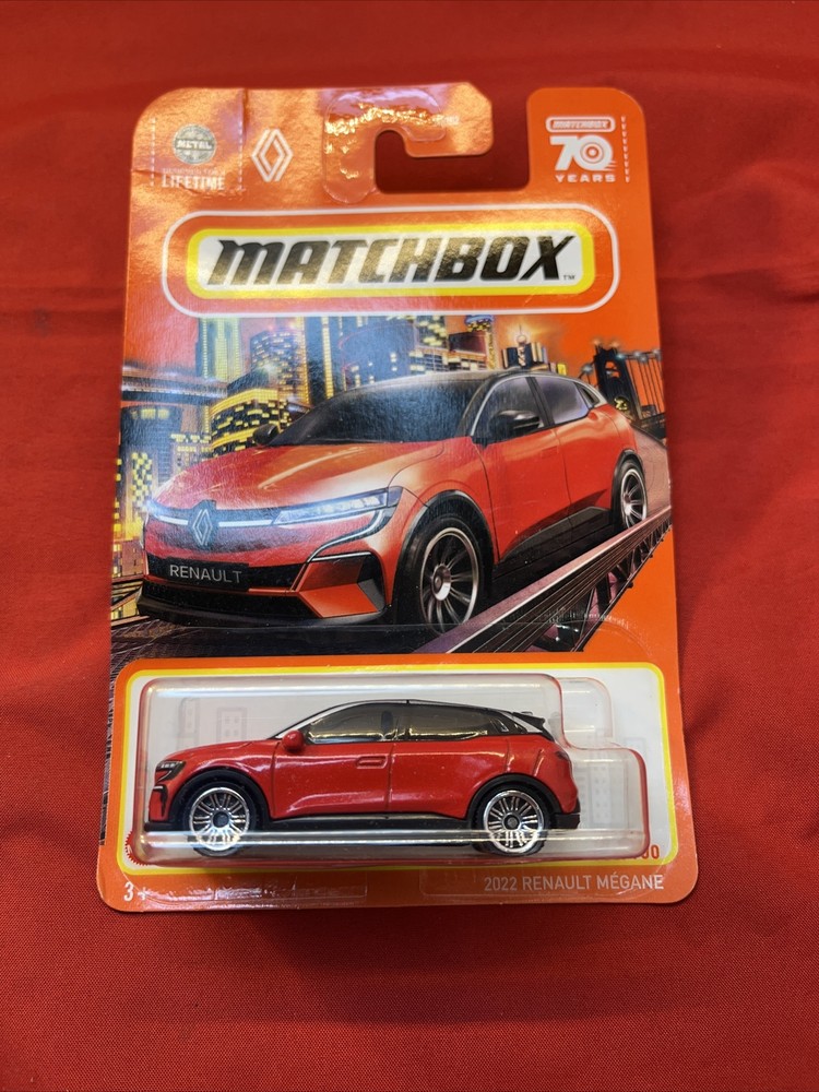 2023 Matchbox 70 Years Red 2022 Renault Megane