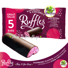 JAMESONS RASPBERRY RUFFLES 5 x 26g BARS 1 PACK✨SPECIAL OFFER✨ONLY 5.95✨FREE POST