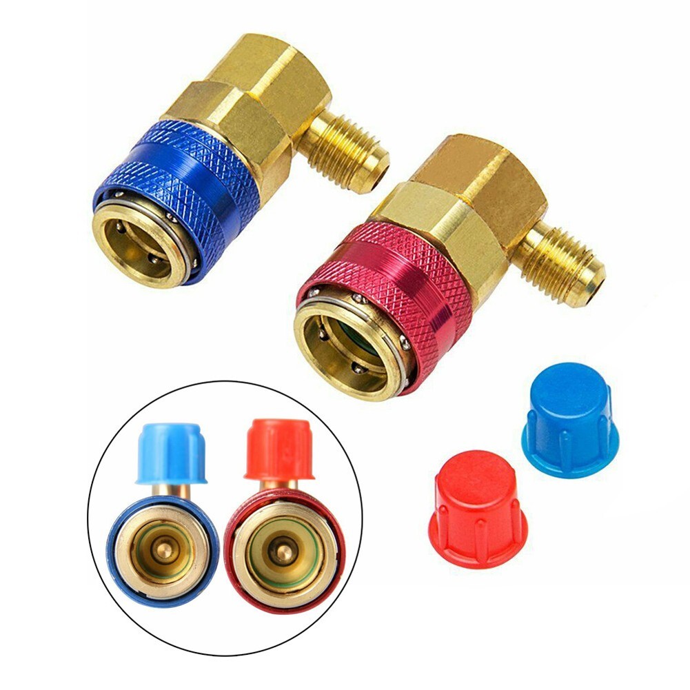 Boost Gauges Individual Gauges 2-Piece A/C Quick Coupler Adapter Set For Ac Gauge Manifold K 896142