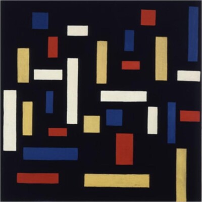 Composition VII The Three Graces Theo van Doesburg 1917 Neo-Plasticism Art Print