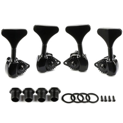 Open Gear Bass Tunings Key Machine Head String Tuners Easy to Install