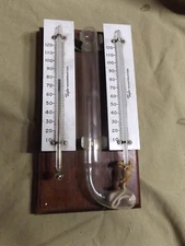 Vintage Scientific Gauge Hydrometer? Meteorological? Signed TAYLOR
