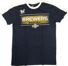 MLB Milwaukee Brewers Baseball Men's T-Shirt Large
