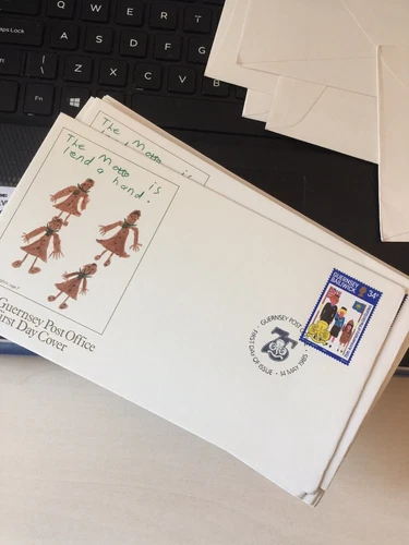 Guernsey First Day Cover 1985 - 75th ANNIVERSARY OF THE GIRL GUIDES Unaddressed