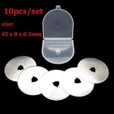 10x SKS-7 45MM Rotary Cutter Blade Sewing Quilting Cutting Tools Fit Olfa Fiska