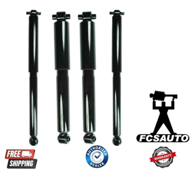 Front & Rear Shocks Kit 4PC For Chevy GMC K1500 K2500 K3500 Sierra Silverado 4x4