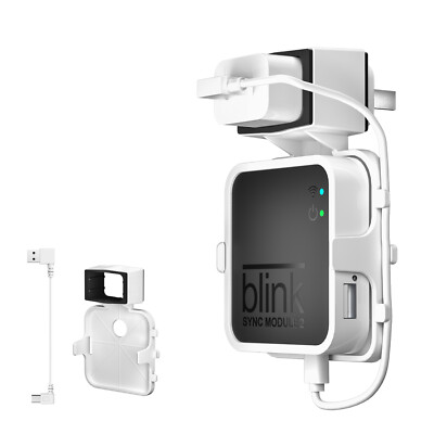 HOLACA Wall Mount Outdoor/Indoor Outlet Hanger for Blink Sync Module 2