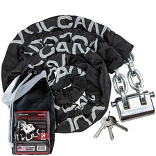 VULCAN Security Chain & Lock Kit - Premium Ca...