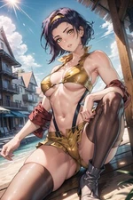 Cowboy Bebop Faye Valentine full art waifu anime print #8