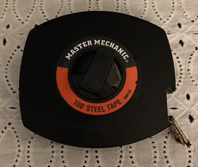 Master  Mechanic 100 ft. Steel Tape MM100