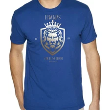 Hanger Craft HAWKINS HIGH SCHOOL T-Shirt Unisex Men Women Regular Fit Basic Top