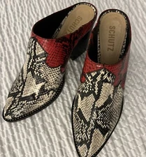 Schultz Destiny Leather Mule