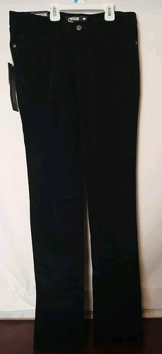 MOUNTAIN KHAKIS Women's Size 6R Pants Slim Fit Corduroy Black Mid Rise