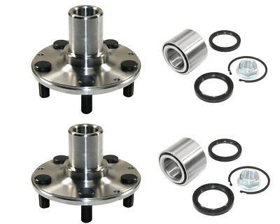 2 New Rear Wheel Hub Bearing Kits Fit Subaru Forester Legacy Impreza With Seals