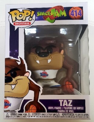 Funko Pop! Movies Space Jam Taz 414 - Édition Originale 2017 - Warner Bros
