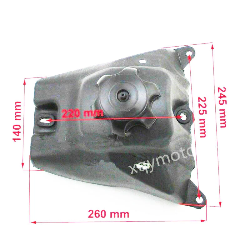 Petrol Fuel Tank For Honda CRF50 Style 50cc 70cc 90cc 125cc 140cc Dirt Pit Bike - image 3 of 4