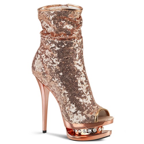 sequins ankle stripper boots | eBay