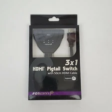 Fosmon HD1831 3-Port Auto Switch HDMI Switcher