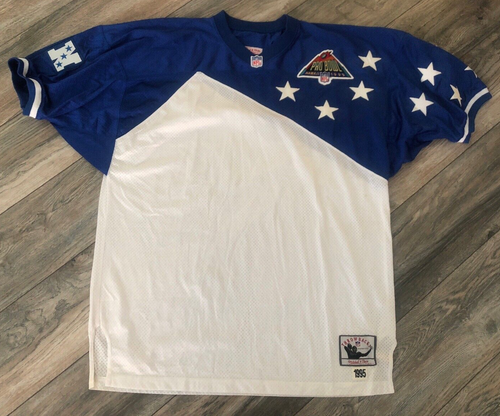 Authentic Mitchell & Ness 1995 Pro Bowl NFC NFL Jersey Men's 56 Blank - Picture 1 of 10