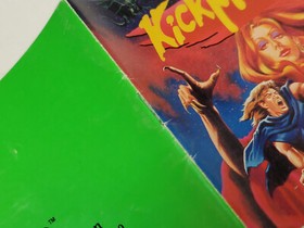 Kick Master Authentic Original NES Nintendo Manual Only *