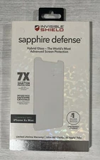 ZAGG InvisibleShield Sapphire Defense Screen Protector For Apple iPhone XS Max