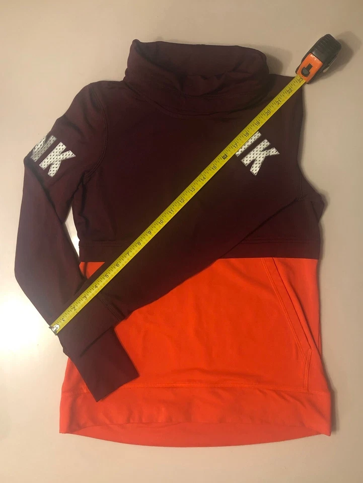 Pullover Victoria's Secret ROSA Manga Larga Perro Atletismo Talla Extra Pequeña Foto 4 de 4