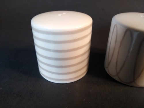 Kate Spade Charlotte Street Gray Salt & Pepper set by Lenox - Picture 5 of 6