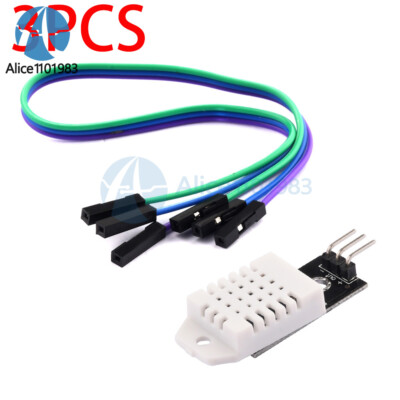 3PCS DHT22 AM2302 Digital Temperature Humidity Sensor Module DC3.3-5.5V USA