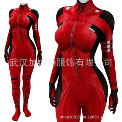 Lady Deadpool Women Cosplay Jumpsuit Deadpool 3 Cos Costume Adult Kids Halloween