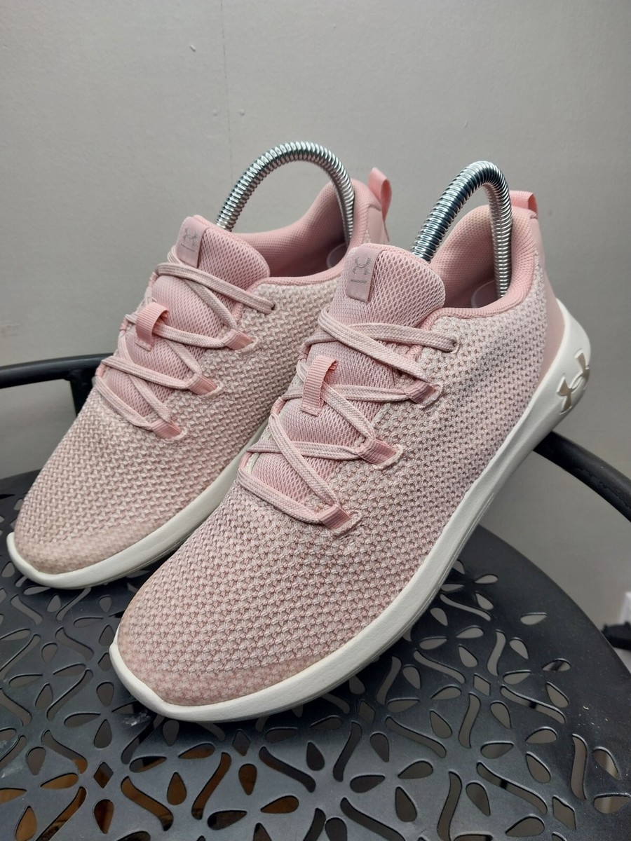 Under Armour Ripple 20 Girls Running Shoes Pink Sneakers